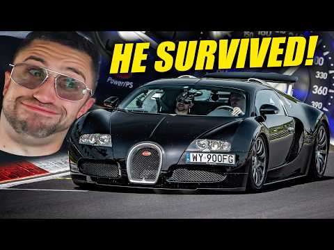Bugatti Veyron @ Nürburgring with THAT Crash Survivor thumbnail