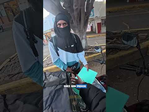 Regalando una mochila de repartidor  #viral #motovlog thumbnail