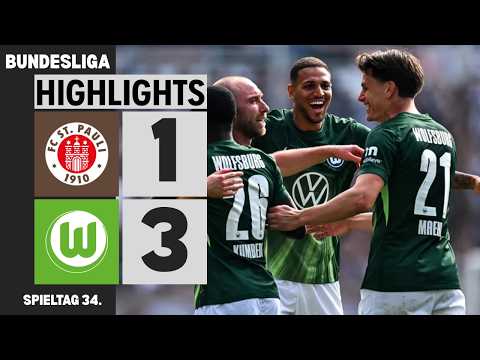 St Pauli - Wolfsburg | 1:3 | Highlights | Bundesliga 2025-26 | st pauli wolfsburg thumbnail