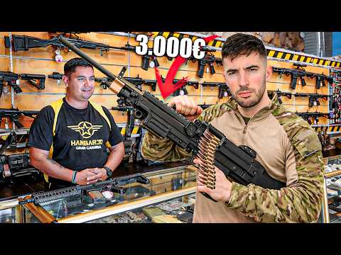 COMPRO ARMAS EN UNA TIENDA MILITAR PARA ENFRENTARME AL CERDO!! thumbnail