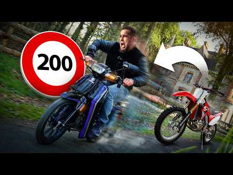 Je fabrique une mobylette la plus puissante du MONDE ! thumbnail