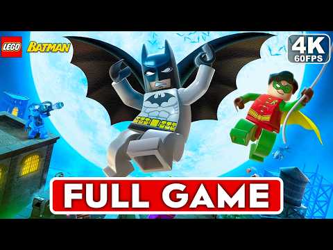 LEGO Batman The Videogame Gameplay Walkthrough FULL GAME [4K 60FPS] - No Commentary thumbnail