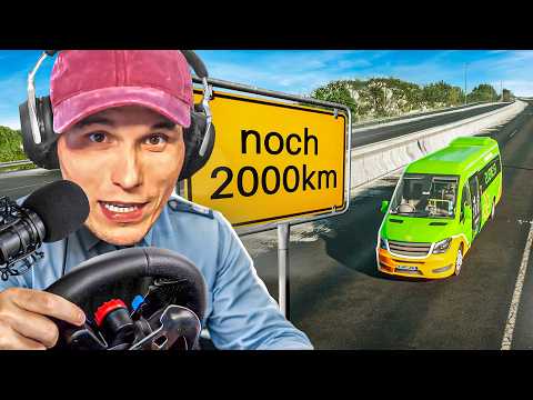 Die 2000km CHALLENGE | Fernbus Simulator thumbnail