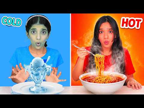 شفا و تحدي حار ضد بارد !Hot vs cold challenge thumbnail