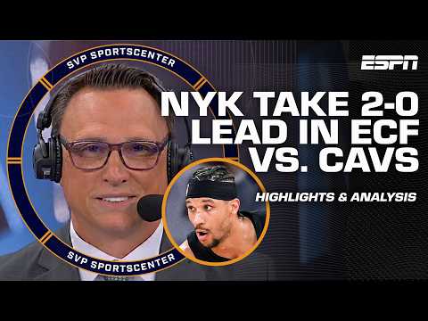 REACTION to Cavs-Knicks ECF Game 2 ? 'The Cavs have a JALEN BRUNSON problem' - Legler | SC with SVP thumbnail