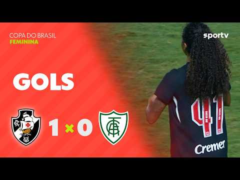 VASCO 1 X 0 AMÉRICA-MG | GOL | COPA DO BRASIL FEMININA | sportv thumbnail