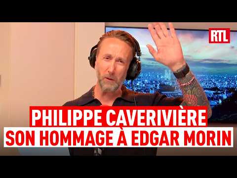 Phillipe CAVERIVIÈRE rend hommage à Edgar Morin 🤣 thumbnail