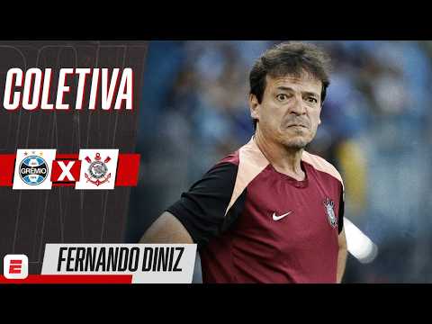 COLETIVA CORINTHIANS: FERNANDO DINIZ FALA DE PORTO ALEGRE APÓS JOGO CONTRA O GRÊMIO thumbnail