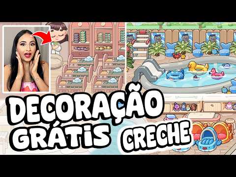 DECORAÇÃO GRÁTIS CRECHE COMPLETA NO PAZU AVATAR WORLD | HOUSE MAKER thumbnail
