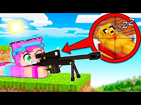 Hice TRAMPAS con ARMAS REALISTAS en una CARRERA de TRAMPAS en Minecraft thumbnail