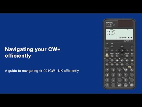 Navigating ClassWiz+ efficiently thumbnail