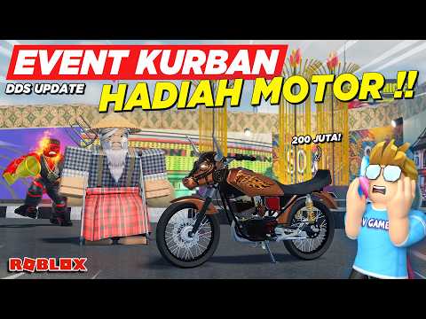 BERBURU SAPI KURBAN NGAMUK EVENT RDID UPDATE !! DAPAT MOTOR DRAG RX KING UANG 200 JUTA - Roblox thumbnail