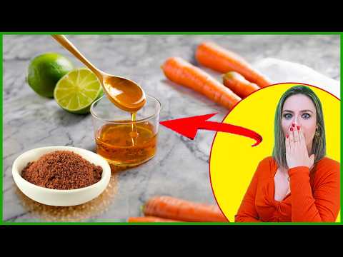 🟢 XAROPE NATURAL Receita da  Vovó: com 3 Ingredientes PRONTO em 5 Minutos🥕🧴| ZERO GRIPE E TOSSE💪 thumbnail