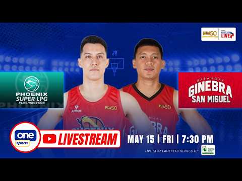 LIVE: PHOENIX vs BRGY. GINEBRA | PBA SEASON 50 COMMISSIONER’S CUP | MAY 15, 2026 thumbnail