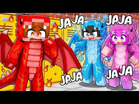 PRIMER DÍA en la ESCUELA DRAGÓN en Minecraft! thumbnail
