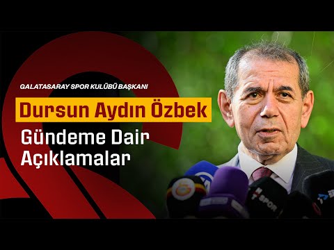 📺 Galatasaray Spor Kulübü Başkanı Dursun Aydın Özbek’ten gündeme dair açıklamalar  thumbnail
