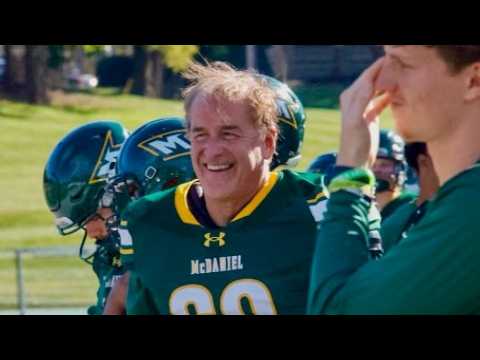 60-Year-Old Cancer Survivor Joins College Football Team thumbnail