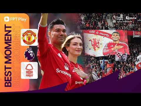 KHOẢNH KHẮC CUỐI CÙNG CỦA CASEMIRO TẠI OLD TRAFFORD, CẢM ƠN ANH VÌ TẤT CẢ | BEST MOMENTS thumbnail
