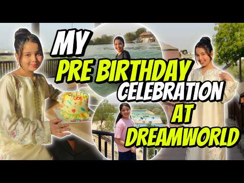 Aayat Arif II My Pre birthday celebration at Dreamworld resort (Full of Fun)MUST WATCH II vlog thumbnail