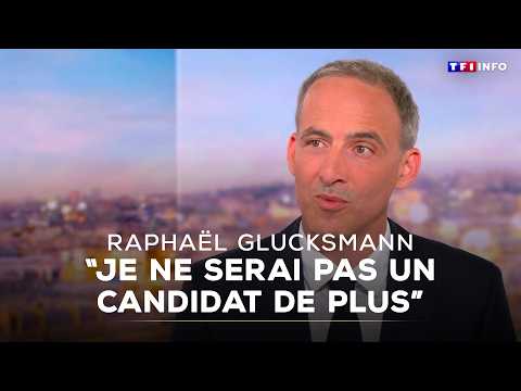 Présidentielle : "Je ne serai pas un candidat de plus", assure Raphaël Glucksmann｜TF1 INFO thumbnail
