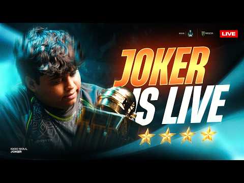 GRIND FOR WEEK 3 BMPS W iQOOSouL | JokerOP | BGMI #iQOO thumbnail
