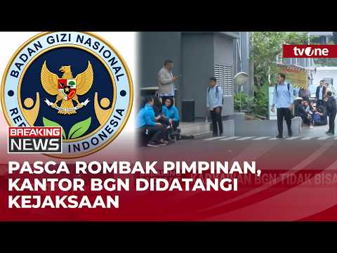 [BREAKING NEWS] Kantor BGN Digeledah Kejagung | tvOne thumbnail