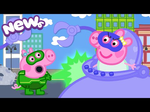 Peppa Pig Tales 2026 🦸 George's Superhero POWERS 💥 Evil Evie! 😈 NEW Peppa Pig Episodes | 30 Minutes thumbnail