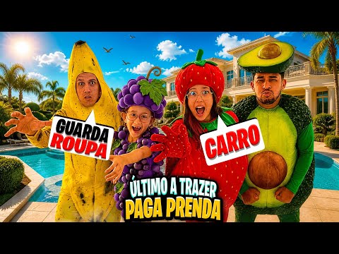 FRUTINHAS EM AÇÃO! QUEM VAI PERDER? 😱 thumbnail