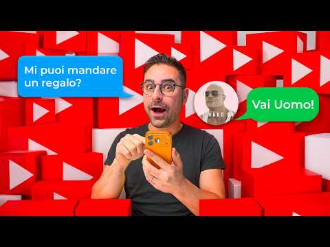 Ho chiesto a 10 YOUTUBER di inviarmi UN REGALO! thumbnail