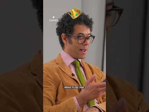 We set Richard Ayoade a quiz and he decided to make his own using Google Gemini ?‍♂️ AD thumbnail