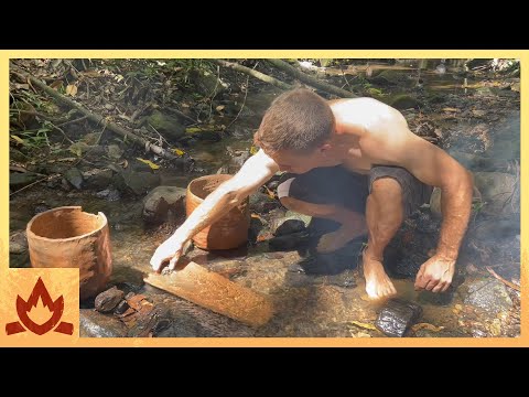 Primitive Technology: Making Iron From Creek Sand thumbnail