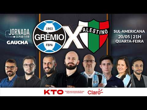 GRÊMIO 2x0 PALESTINO | SUL-AMERICANA | JORNADA DIGITAL | 20/05/2026 thumbnail