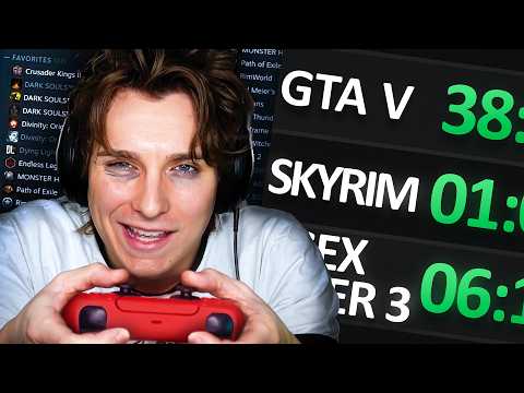 I Speedran Every Game I've Ever Bought thumbnail
