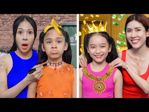 Rich Students vs Poor Students in School By T-FUN thumbnail