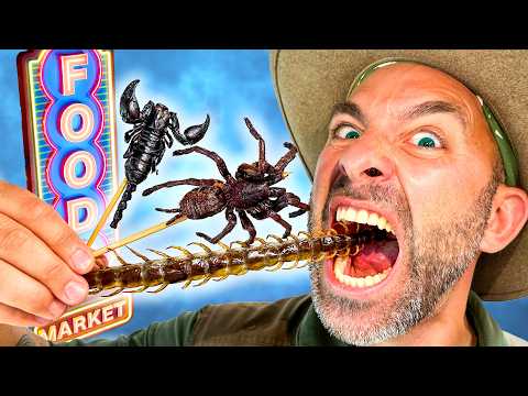 Instant Regret! Thailand's Bug Eating Challenge thumbnail