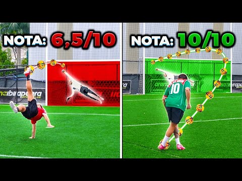 A CADA GOL, O NÍVEL AUMENTA!! *TIVERAM QUE FAZER MUITO GOLAÇO 😍 thumbnail