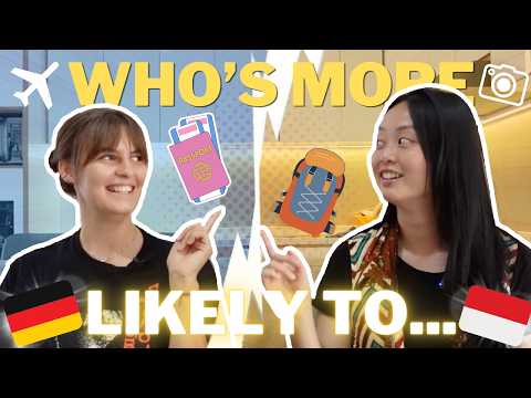 Who's more likely to try WEIRD FOOD, HAGGLE, and get LOST?! ? Indonesia Travel Personality Test! ✈️ thumbnail