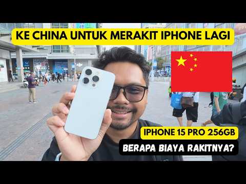 JANGAN KAGET SAMA HARGANYA ? RAKIT IPHONE 15 PRO 256GB CUMA SEGINI DI CHINA ?? thumbnail