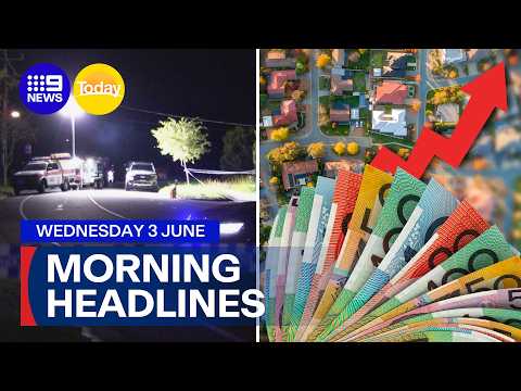 Woman fighting for life after being hit by car; Pay rise warning for July | 9 News Australia thumbnail