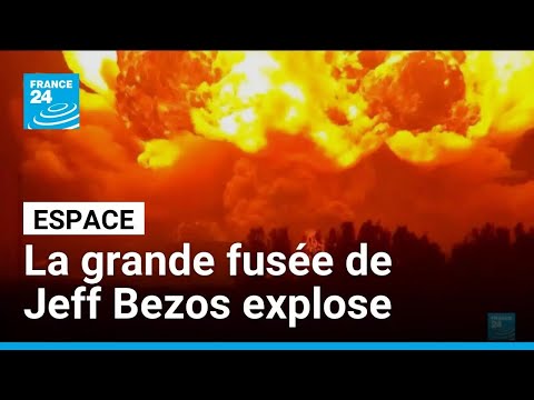 Espace : explosion d'une fusée Blue Origin de Jeff Bezos à Cap Canaveral • FRANCE 24 thumbnail