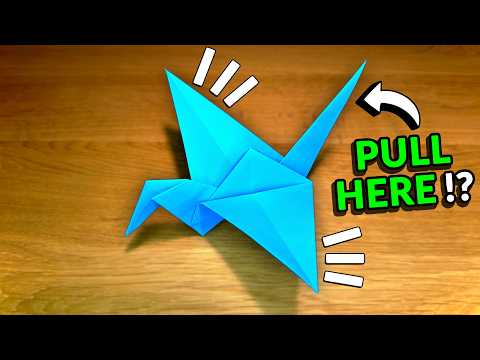 Origami Flapping Paper Bird | Fun & Easy Origami thumbnail