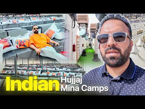 INSIDE Indian Hujjaj 🇮🇳 Mina Camps 😱🏕️ for Hajj 2026! 😍 thumbnail