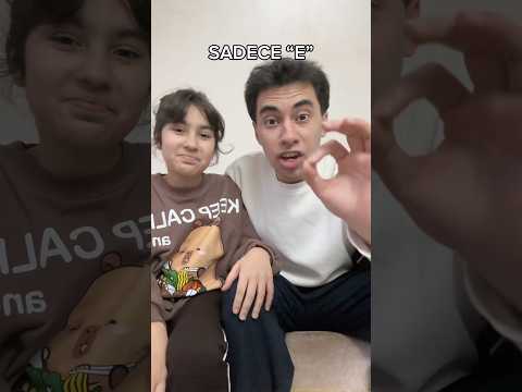 SADECE “E” HARFİ İLE CEVAP VEREBİLİRSİN ! thumbnail
