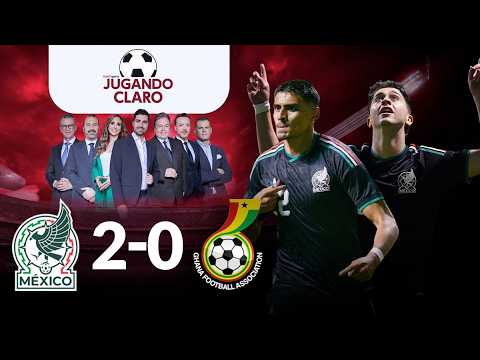 México 2-0 Ghana: Memote y Mora levantan la mano | Jugando Claro | 22 mayo 2026 thumbnail