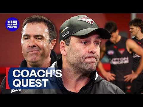 Essendon coaching war heats up | 9 News Australia thumbnail