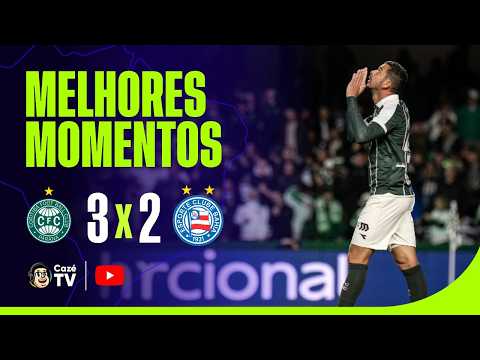 MELHORES MOMENTOS: CORITIBA 3 X 2 BAHIA | BRASILEIRÃO 2026 | 17ª RODADA thumbnail