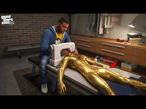 Franklin become GOLD SPIDERMAN by Mistake In GTA 5 | Paradox FTW thumbnail