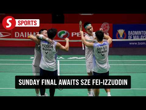 Sze Fei-Izzuddin end nine-year wait for Malaysia Masters final thumbnail