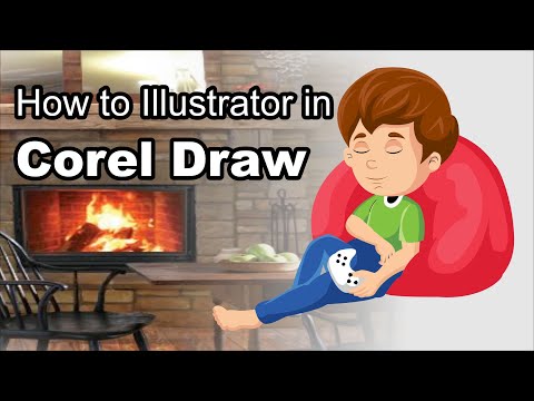 Face ILLUSTRATION in Corel-Draw thumbnail