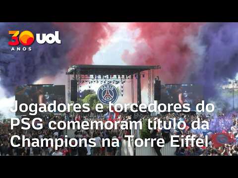 PSG e torcedores comemoram bicampeonato da Champions League thumbnail